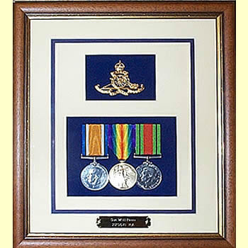 Honours and Awards, Military Medal Restoration and Display