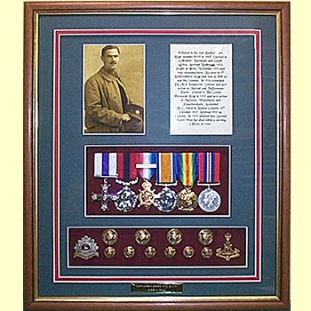 Honours and Awards, Military Medal Restoration and Display